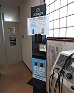 非接触型サーモセンサーの設置